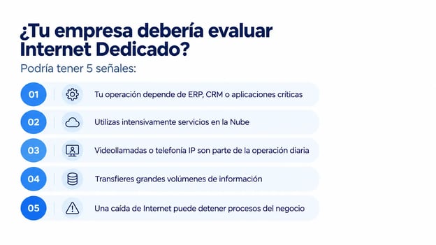 ¿Cuándo una empresa necesita Internet Dedicado?