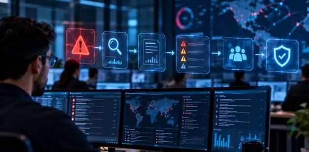 SOC as a Service  proceso de detección, análisis, escalamiento y respuesta ante amenazas